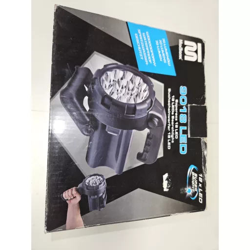 Szuper erős akkus lámpa (18 Led) 9018LED Tölthető