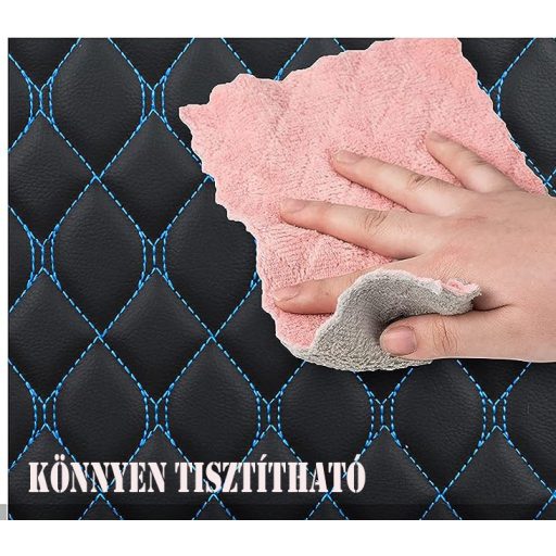 01099 11 MŰBŐR részes univerzális üléshuzat szett - 2HELYEN osztható Légzsákos - fekete-Piros 203-2BR