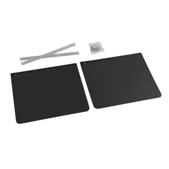 Lampa TGK Sárvédő, Fekete PVC, Párban, 35x30cm