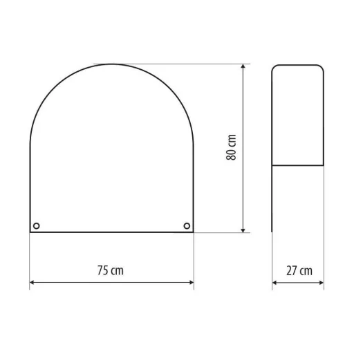 Lampa Keréktakaró lakókocsikhoz, lakóautókhoz és utánfutókhoz - XL - 17-19”