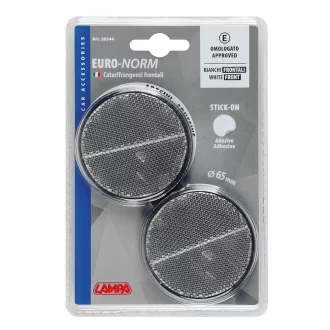 Lampa Prizma Fehér, Kerek 65mm