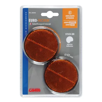 Lampa Prizma Narancs, Kerek 65mm
