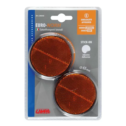 Lampa Prizma Narancs, Kerek 65mm