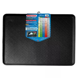 Lampa Csomagtértálca, Darabos, Pvc, Fekete