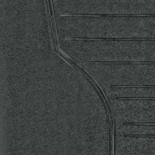 Lampa Csomagtérszőnyeg, Fekete 117x82cm