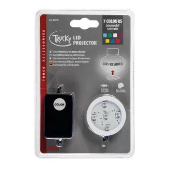   Lampa Világítás 7 Színű, Trucky Illatosítók Alá, 12/24V