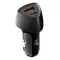 Lampa Szivargyújtó, 2xUSB, 12/24V, 36W, USB/USB-C