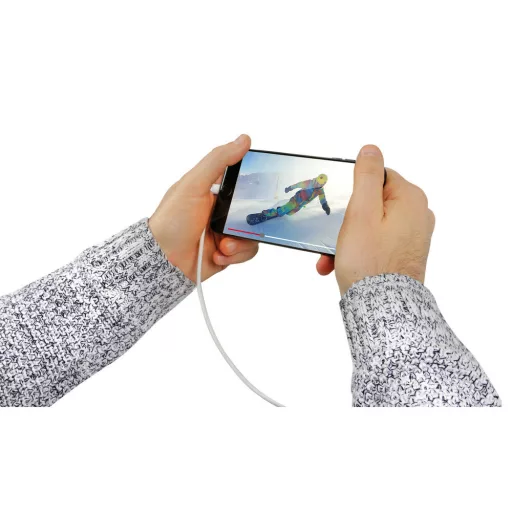 Lampa Adatkábel Usb- Lightning, 1M 90°