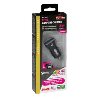 Lampa Szivargyújtós USB töltő, 3000mA 12/24V
