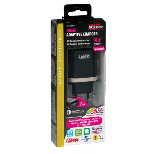 Lampa Hálozati Töltő 100/230V