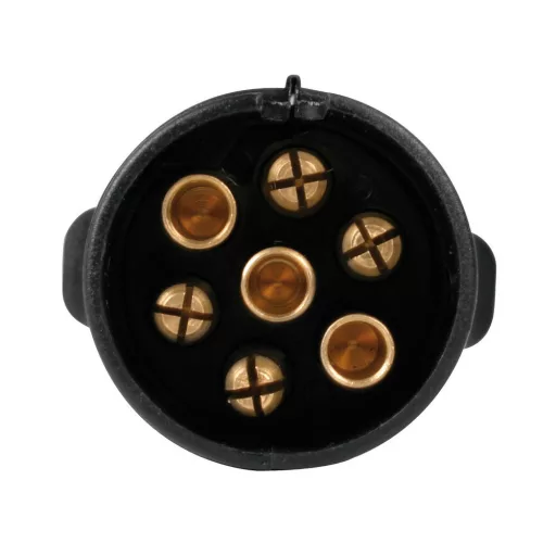 Lampa Utánfutó Dugó, Műanyag, 7 Pólusú
