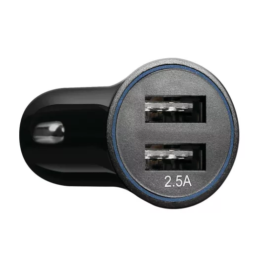 Lampa, Szivargyújtós Töltő, 2xUSB Port, 2,5A 12/24V
