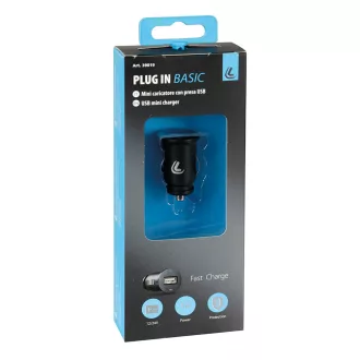 Lampa Szivargyújtós Töltő, 1xUSB Port, 1A 12/24V