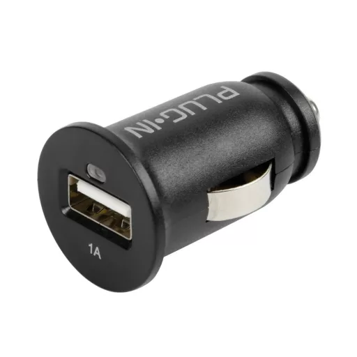 Lampa Szivargyújtós Töltő, 1xUSB Port, 1A 12/24V