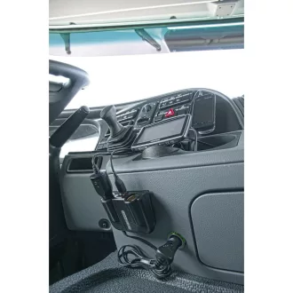 Lampa Szivargyújtó elosztó 2-es, 2xUSB Port, 8A 12/24 V