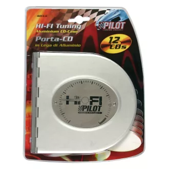Lampa CD-Tartó, Alumínium, 12db-os