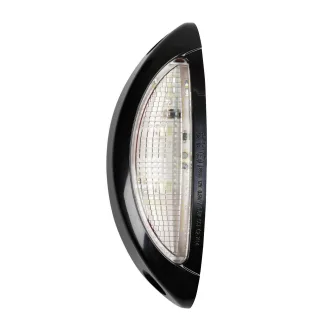 Lampa szélességjelző fehér-piros - 4 ledes