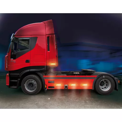 Lampa Szélességjelző 4 Fehér Leddel, 12/24V