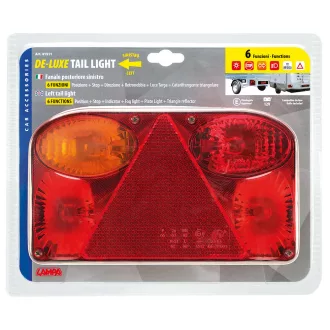 Lampa Delux, 6 Funkciós Hátsó Lámpa, Bal Oldal