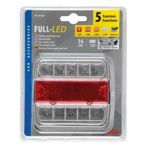 Lampa 5 Funkciós Ledes Hátsó Lámpa