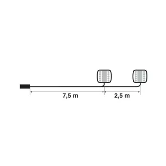 Lampa Pronto-Fari, Mágneses Led Lámpakészlet, 12V