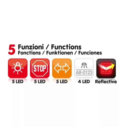 Lampa Pronto-Fari, Mágneses Led Lámpakészlet, 12V