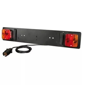   Lampa Hátsó Világítás És Rendszámtartó Kerékpártartóra 12/24V
