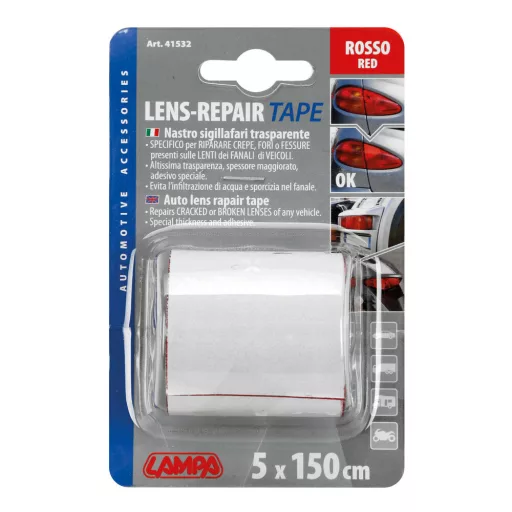 Lampa Lámpabúra Javító Fólia, Piros
