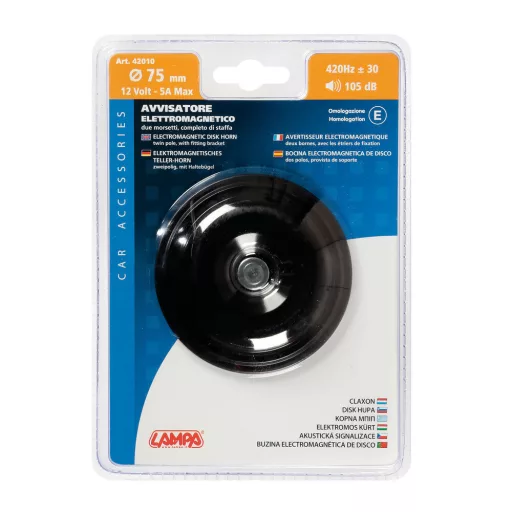 Lampa Tányér Kürt 75mm