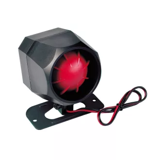 Lampa Sziréna 6 hangú, 15W 12V