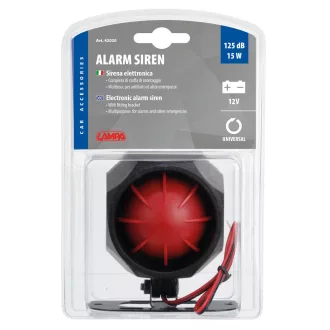 Lampa Sziréna 6 hangú, 15W 12V