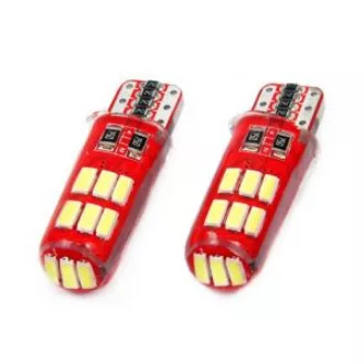 LED CANBUS 15SMD T10e (W5W) SILCA White 12V 01443