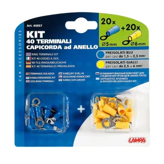 Lampa, Kábelvég gyűrűs Szett, 1,5-6,0 mm2