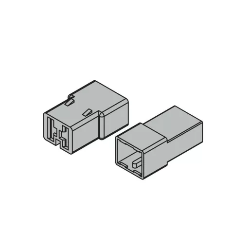 Lampa Gyorscsatlakozó 10db, 6,3X0,8 mm, Apa, Anya