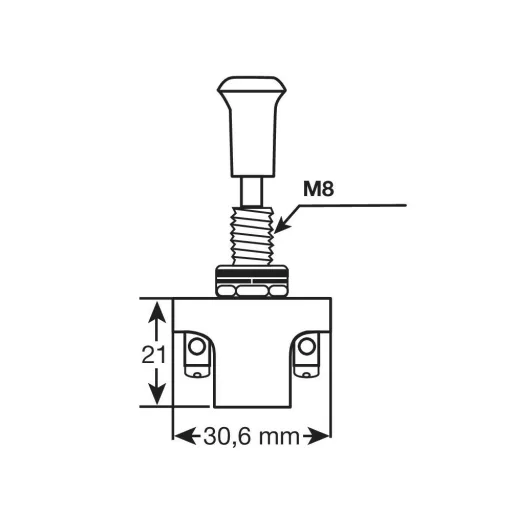 Lampa Kapcsoló, Húzó-Nyomó