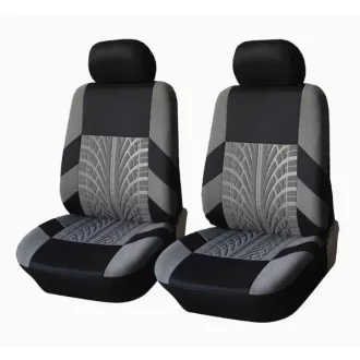   AD9521-2FGR 2DB-os Univerzális üléshuzat 1+1 - Légzsákos - szürke-fekete