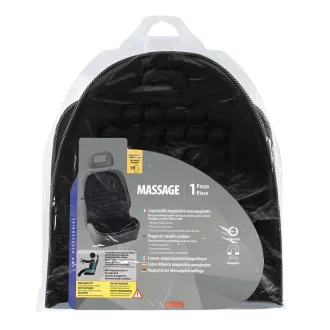 Lampa Ülésvédő Mágneses, Masszírozós, Fekete, Darabos