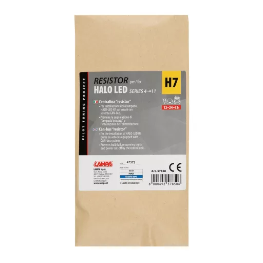 Lampa Can-Bus Ellenállás - H7 - 50W