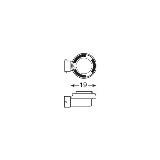 IZZÓ, Lampa H8, 35W, 12V, Darabos