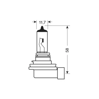 IZZÓ 12 V H11 55W  DB