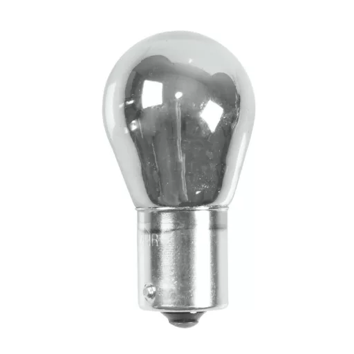 Lampa Izzó 21W, Króm/Sárga, 12V
