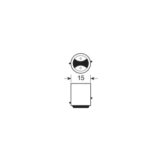 IZZÓ LAMPA 12V 21/4W PÁR