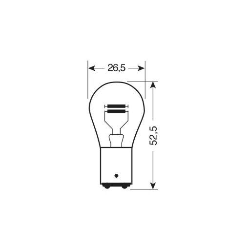 IZZÓ LAMPA 12V 21/4W PÁR