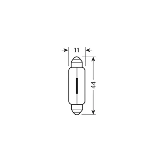 IZZÓ LAMPA 12 V 10W SOFITA