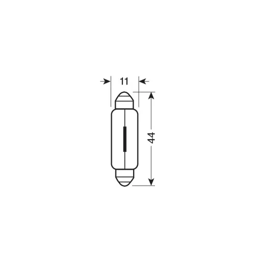 IZZÓ LAMPA 12 V 10W SOFITA