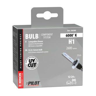 Lampa Xenon H1, 12/24V 6000K, Darabos
