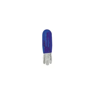 Lampa, Izzó 1,2W, Üveg, 12V, Kék