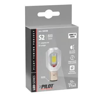 Lampa Mega-LED 2 - LED izzó - S2 - BA20D - 1db