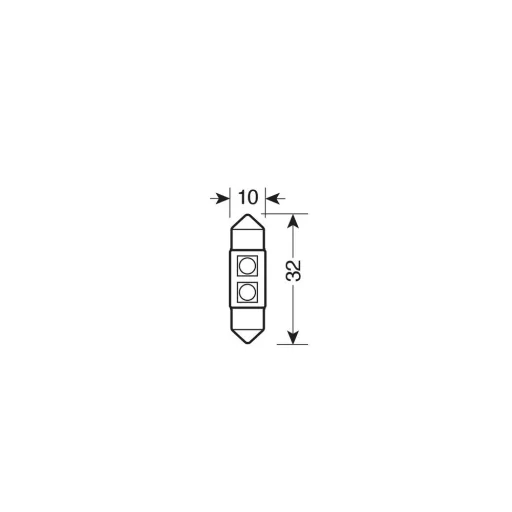Lampa Led Soffita, 31mm