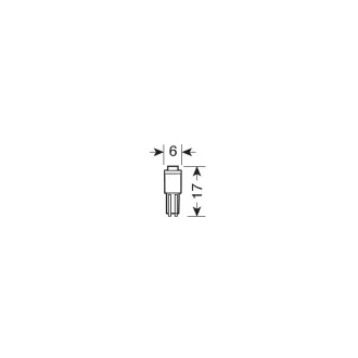 Lampa 12V Hyper-Led 2 - 1 SMD x 2 chip - (T5) - W2x4,6d - 2 db - Fehér